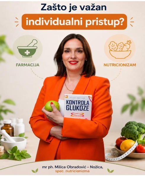 Milica Obradović-Nožica, magistra farmacije i nutricionista